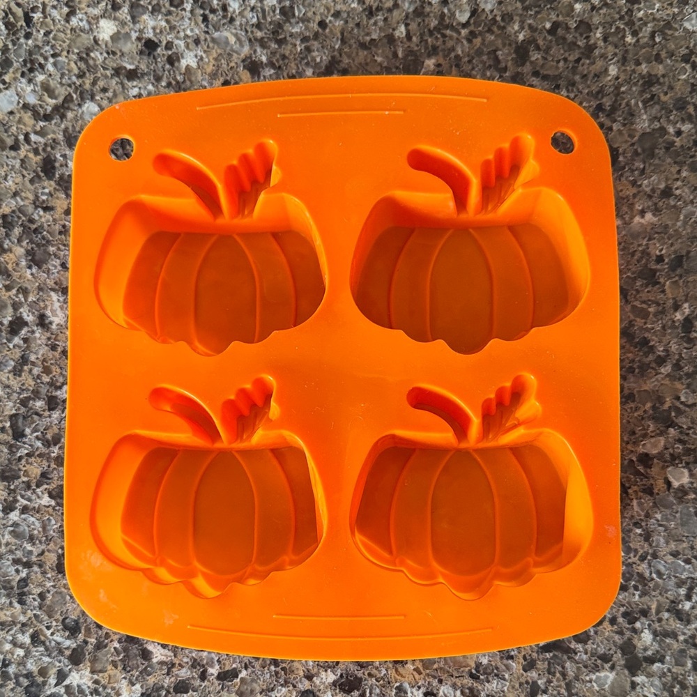 Orange Pumpkin Silicone Mold for Baking & Crafts